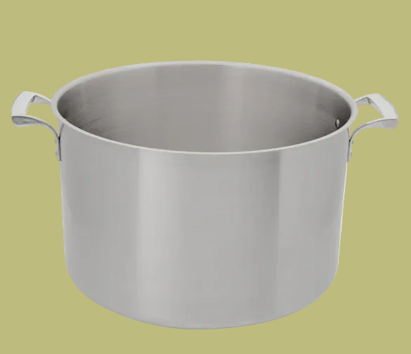 Browne® 5723940 Stock Pot 40 QT Stainless Steel on white background