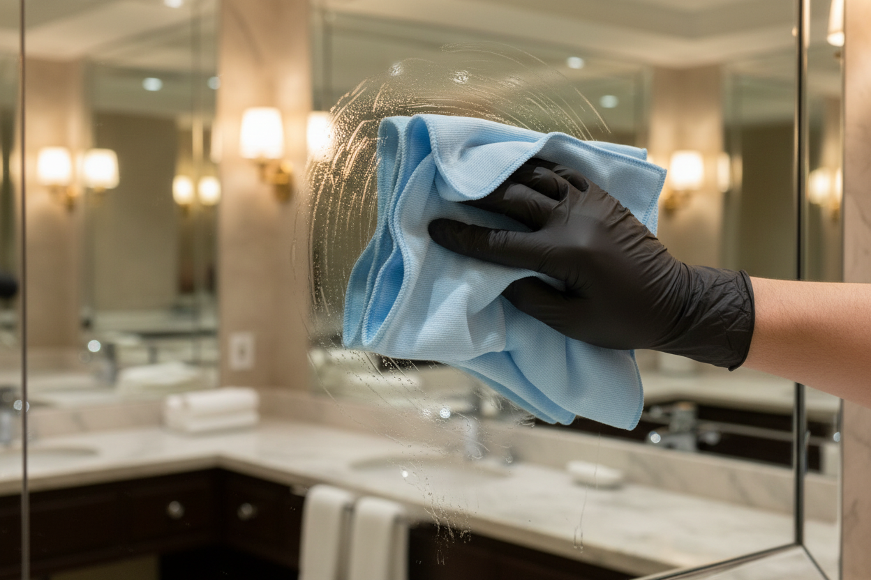 Globe Commercial - Microfiber Cloth Blue 14