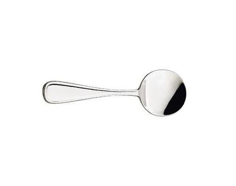 Browne 502513 Celine Round Soup Spoon - 12 per Pack on white background