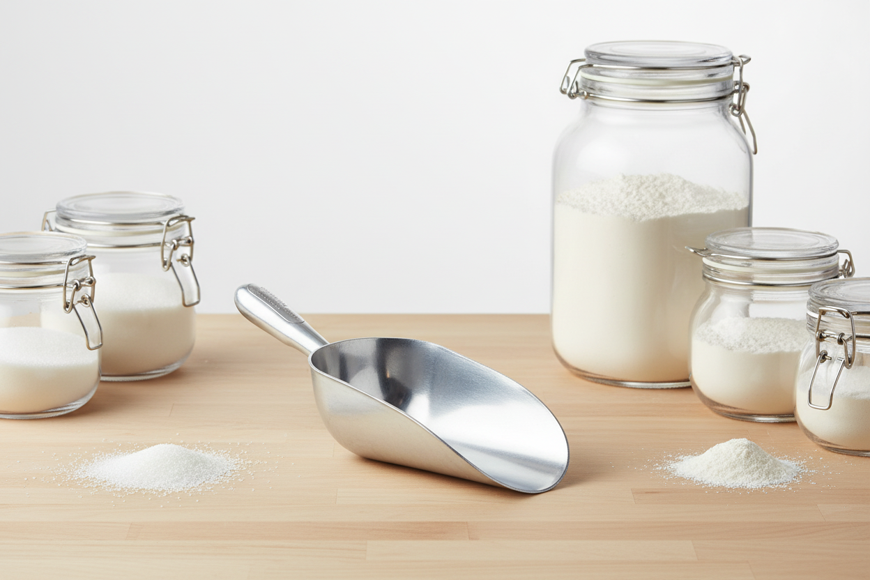 Browne® 575400 Kitchen Scoops on white background