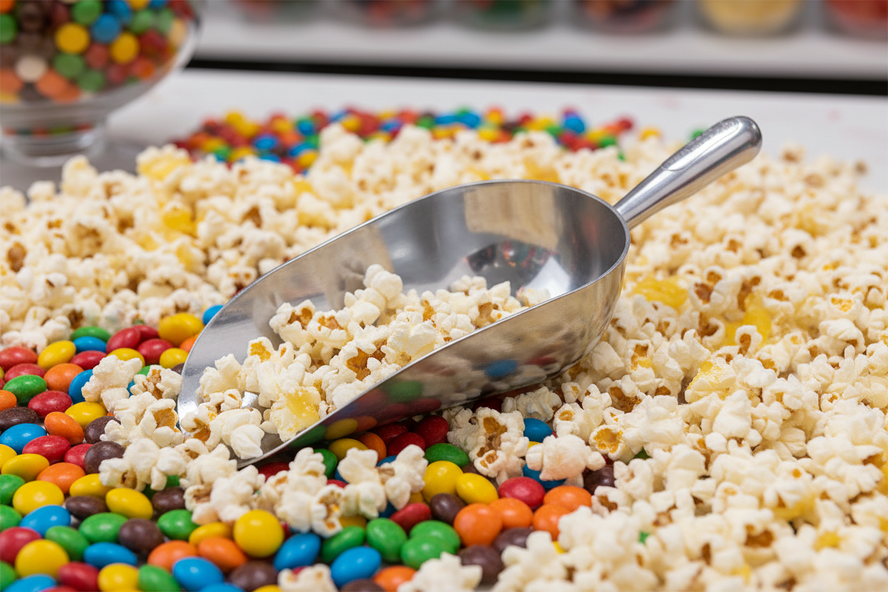 Browne® 575401 12 oz. Kitchen Scoop on white background