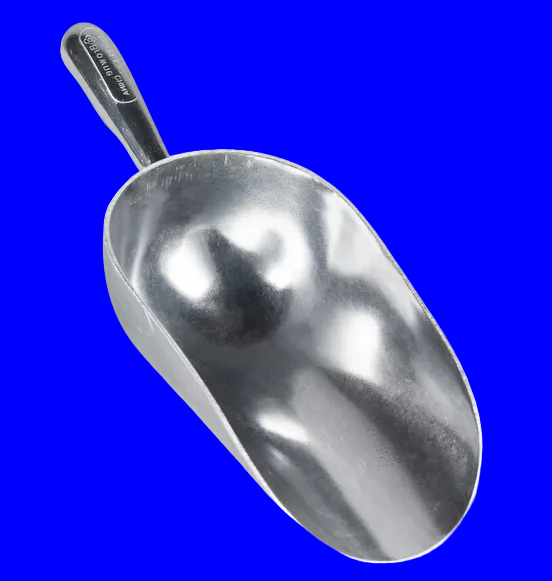 Browne® 575401 12 oz. Kitchen Scoop on white background