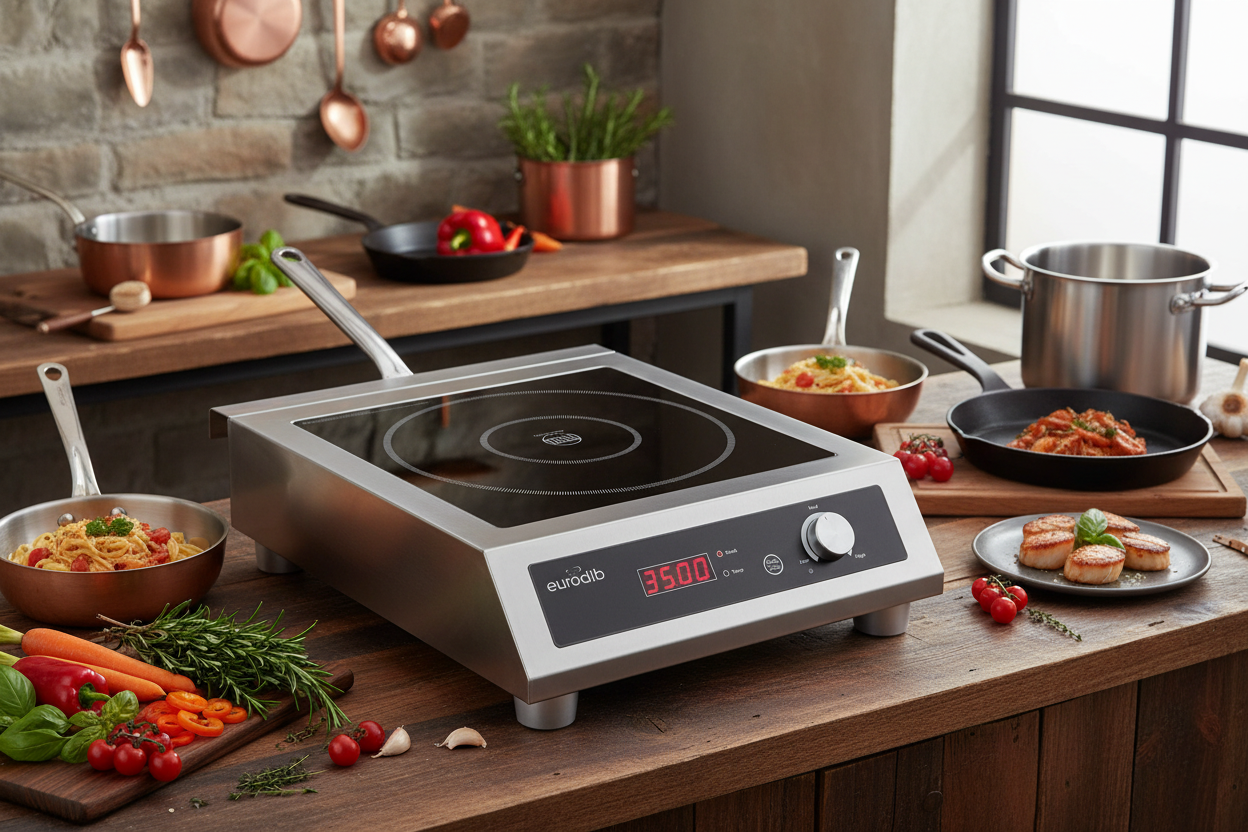 Eurodib - Commercial Induction Cooker Super Wide SWI3500 - 1/1EA