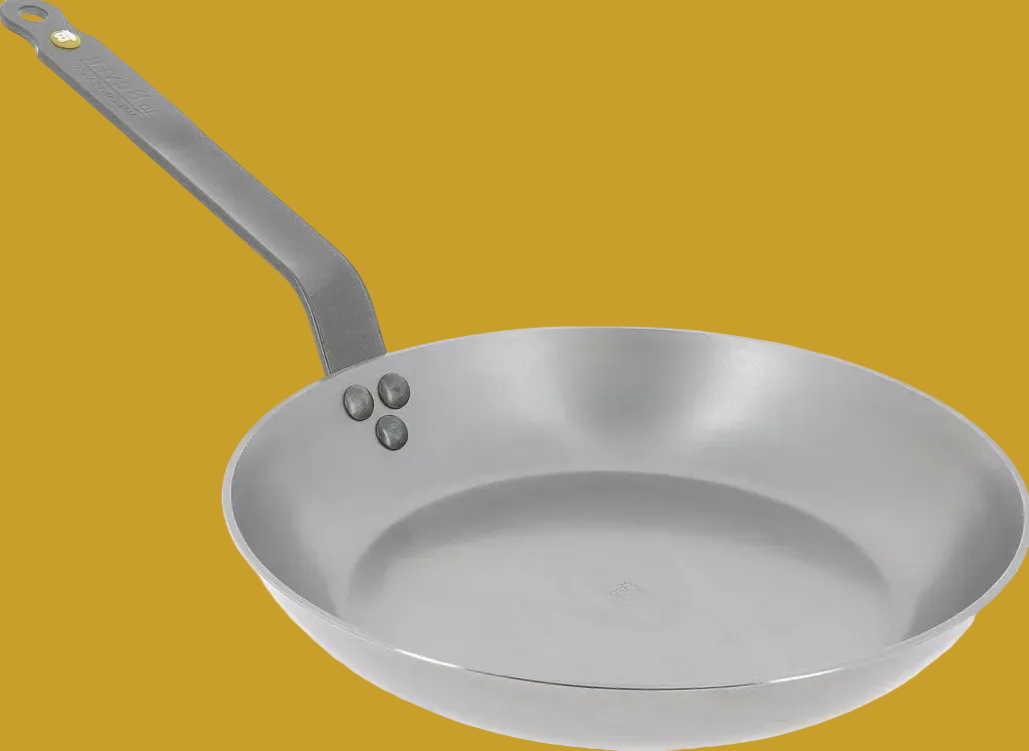 De Buyer - Fry Pan Mineral B Element Round Steel 8