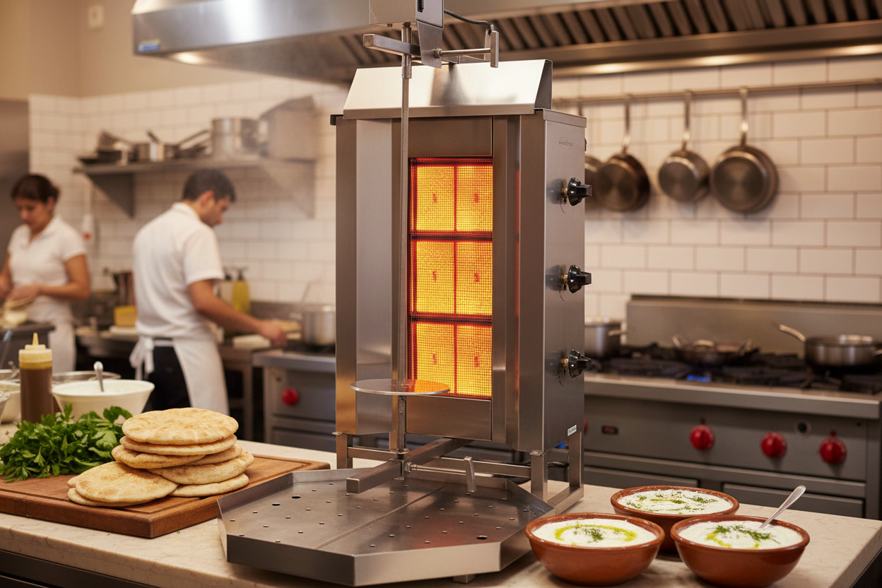 Eurodib - Vertical Gas Broiler VGB3 - 1/1EA