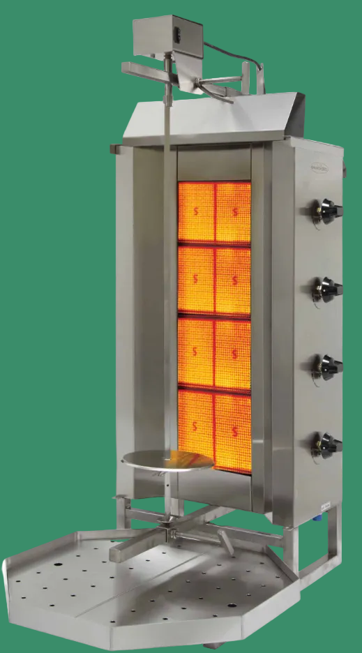 Eurodib - Vertical Gas Broiler VGB4 - 1/1EA