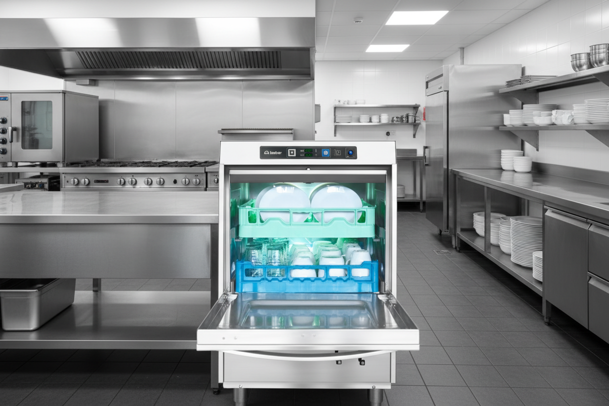 Lamber - Deluxe High-Temperature Undercounter Dishwasher F99EKDPS - 1/1EA
