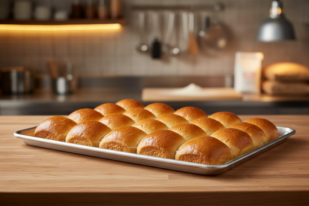 Aluinum 13 x 18 Bun Pan on white background