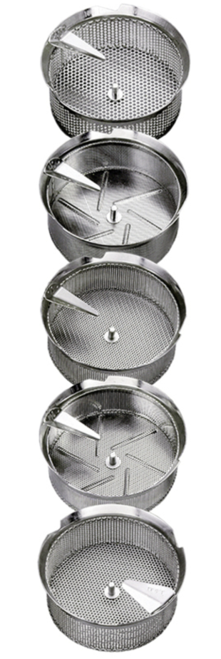 Louis Tellier - Food Mill 8 QT Stainless Steel X5 - 1/EA