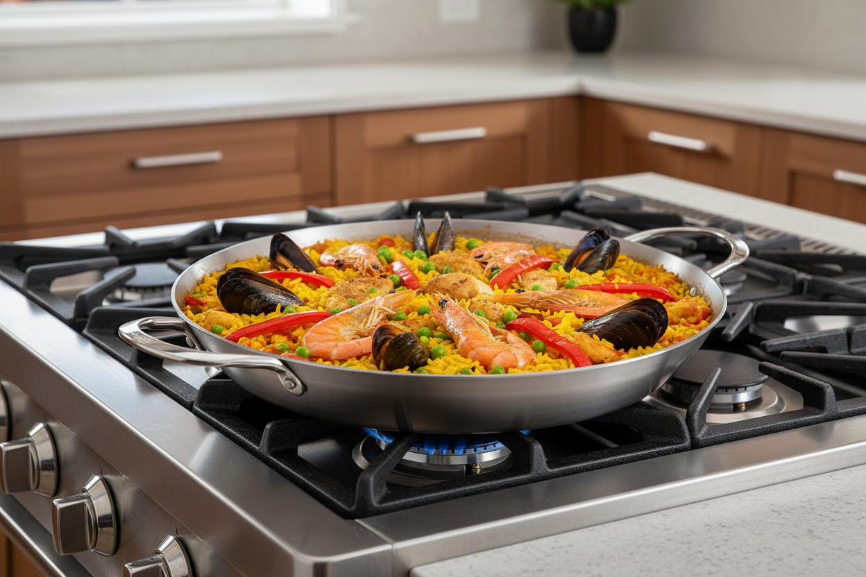 De Buyer - Mineral B Paella Pan 11