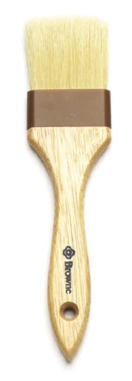 Browne - Pastry Brush Flat Boar Bristle 2" 61200-2 - 1/1EA