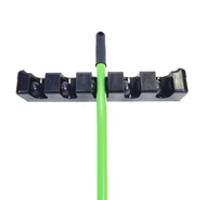 Globe Commercial - Mop/Broom 5 slot Holder 5700 - 1/1EA
