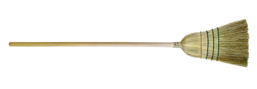 Globe Commercial - Corn Broom Industrial 4001 - 1/1EA
