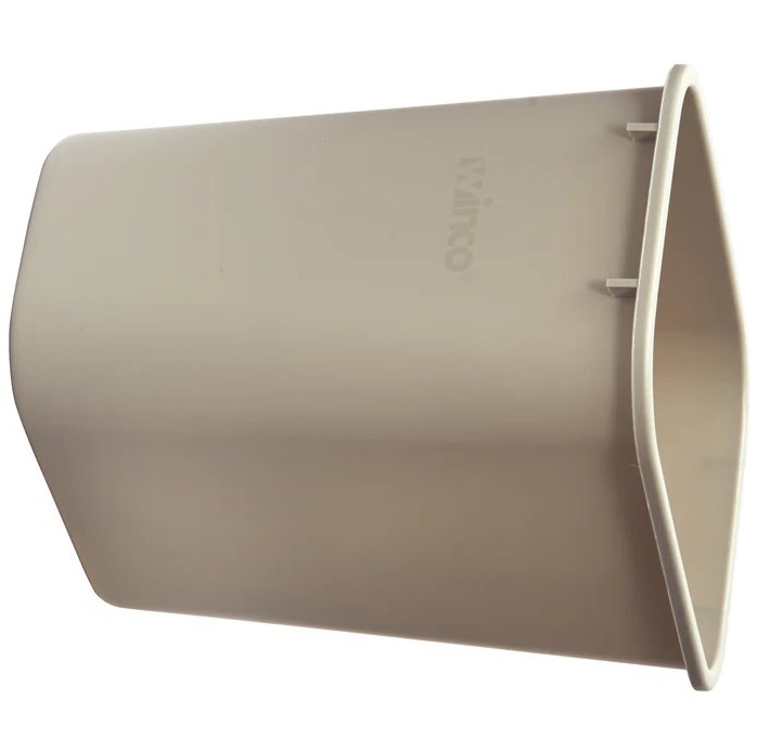 Winco - Wastebasket 28 Qt Beige PWR-28BE - 1/1EA