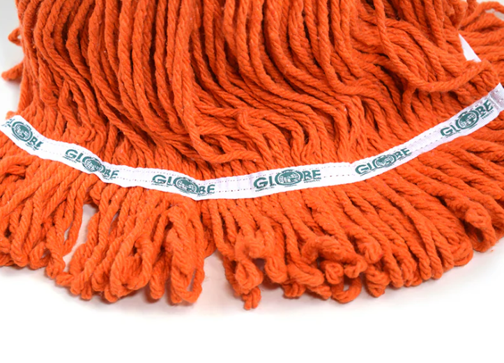 Globe Commercial - Syn-Pro Mop Head Orange, 16 oz, Looped, 3090O - 1/1EA
