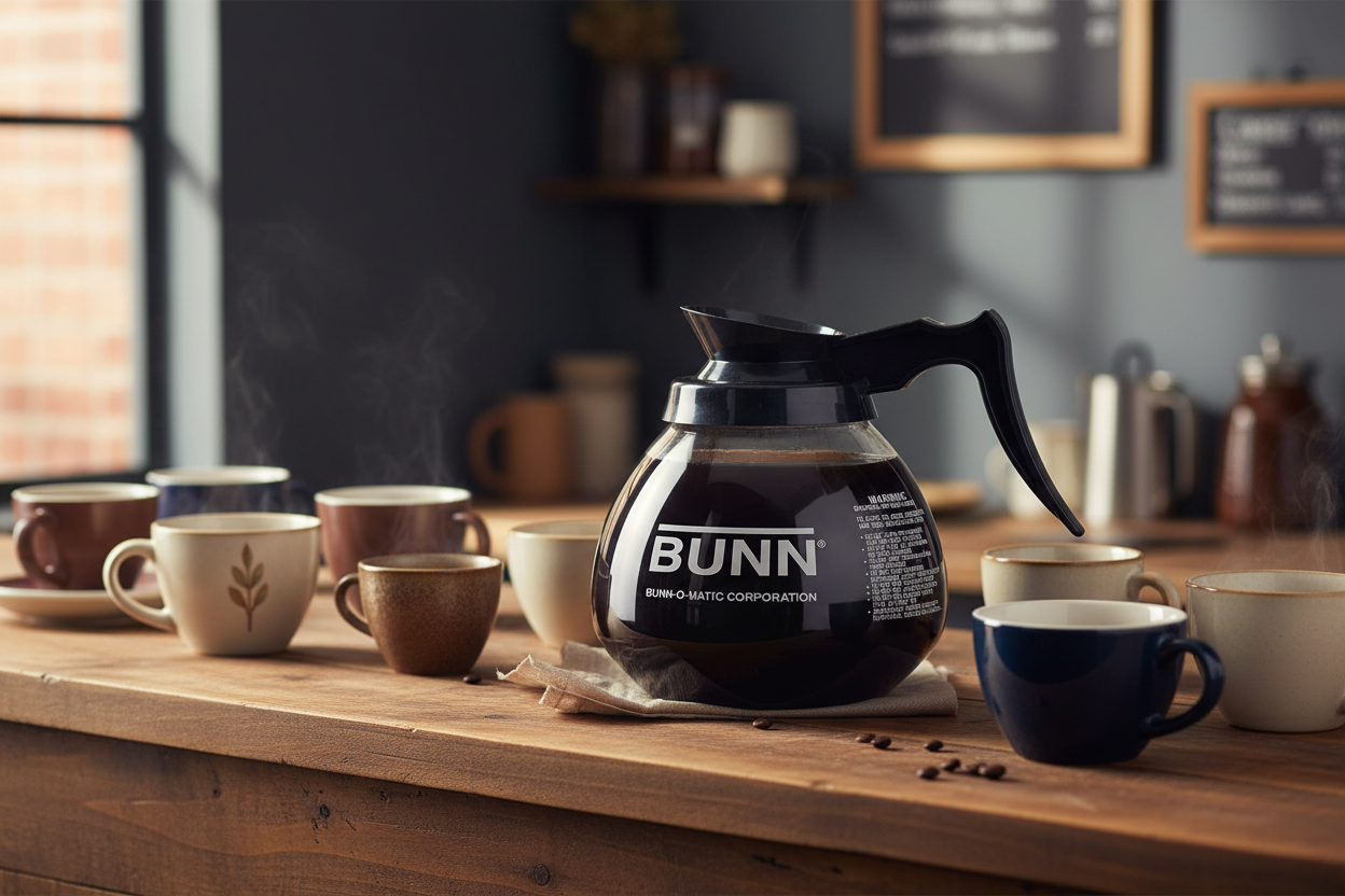 Bunn - Coffee Decanter 64 oz Black Lid w/ RFID 42400.7203 - (Set of 3)