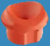 Bunn - Carafe Lid Seamless Orange 52547-0001 - 1/1EA