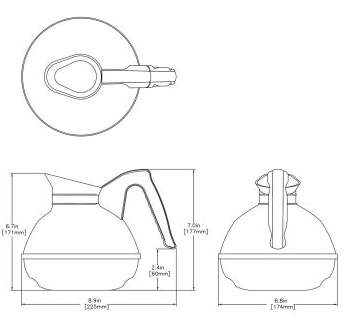 Bunn Easy Pour Decanter 6100.0203