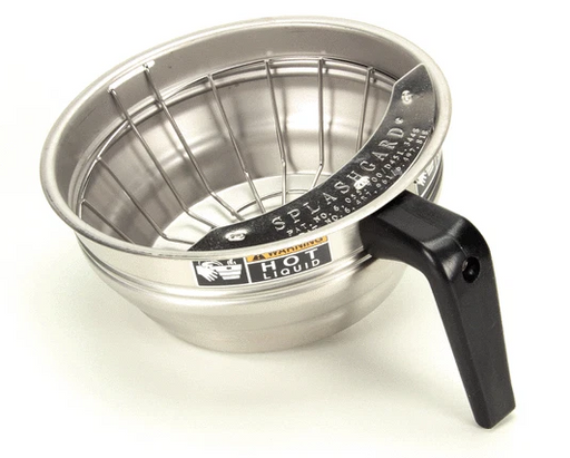 Bunn - Brew Funnel with Black Handle Stainless Steel 20216.7000