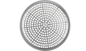 Browne Perforated Pizza Tray on white background