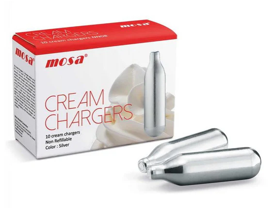 Mosa Whipped Cream Chargers NN08 574357 (Pack of 10)