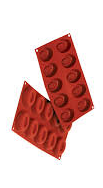 Silikomart - Savarin Oval Silicone Mold SF084 - 1/1EA