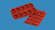 Silikomart - Savarin Oval Silicone Mold SF084 - 1/1EA