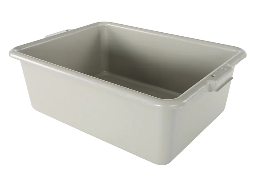 Globe Commercial - Bus Bin Gray 22