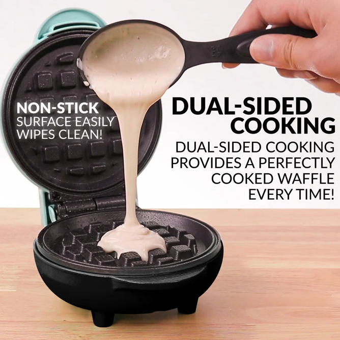 Nostalgia - MyMini Personal Electric Waffle Maker - 1/1EA