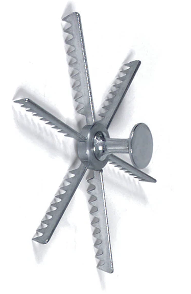 Browne® 575106 Pie Marker 6 Cut, 9'' dia. on whtie background
