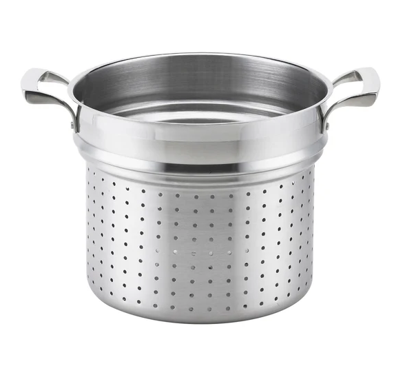 Browne® 5724090 20 Qt Stainless Steel Pasta Cooker on white background