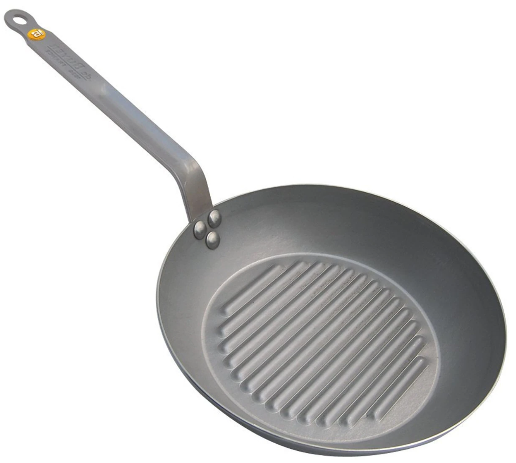 De Buyer - Mineral B Grill Pan Iron 10