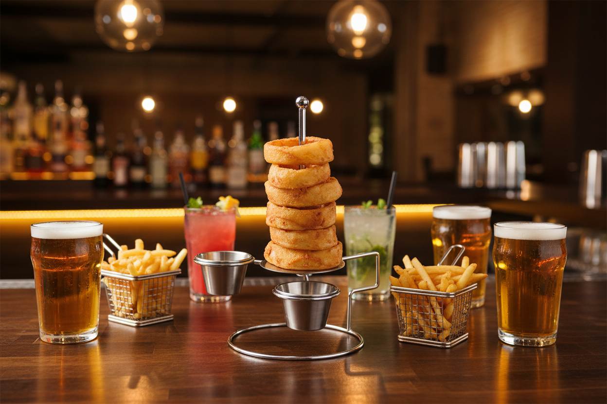 GET - Onion Ring Tower with 2 Ramekins 4-81878 - (1 Set)