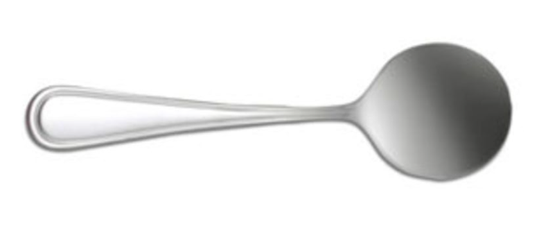 Oneida - New Rim Bouillon Spoon T015SBLF - (Pack of 12)