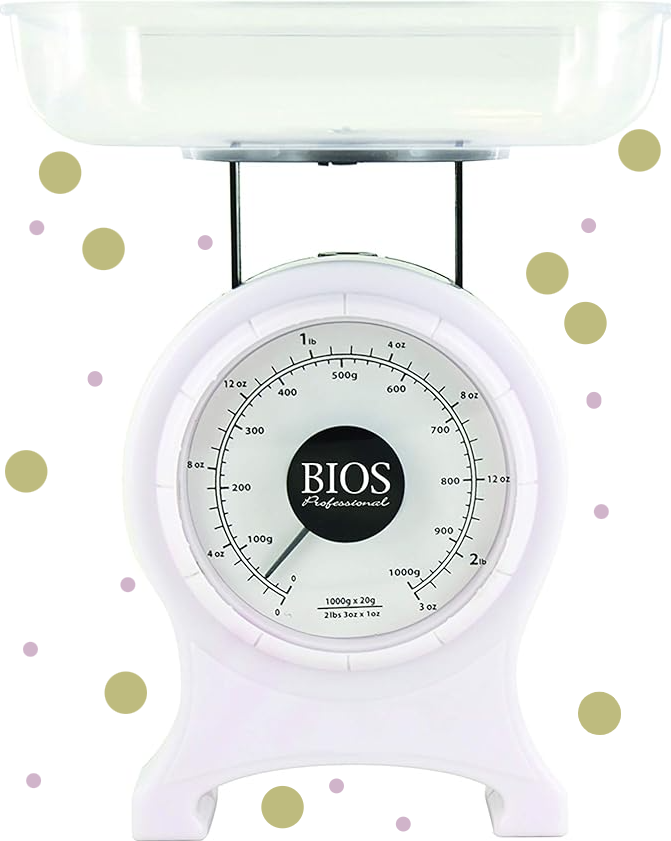 Diet Scale on white background