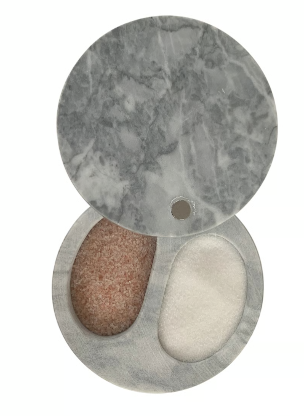 Fox Run - Double Salt Cellar Marble 3858 - 1/1EA