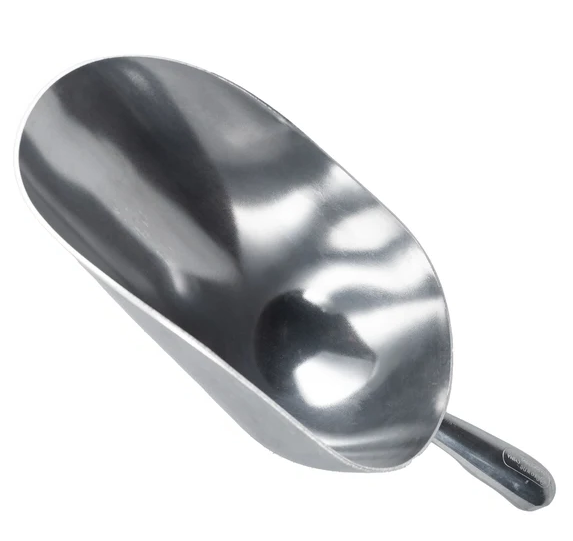 Browne - Kitchen Scoop 57 oz Aluminum 575404 - 1/1EA
