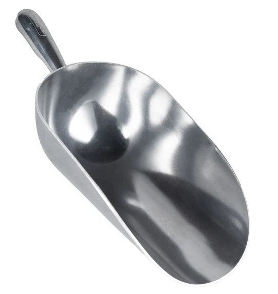 Browne - Kitchen Scoop 57 oz Aluminum 575404 - 1/1EA