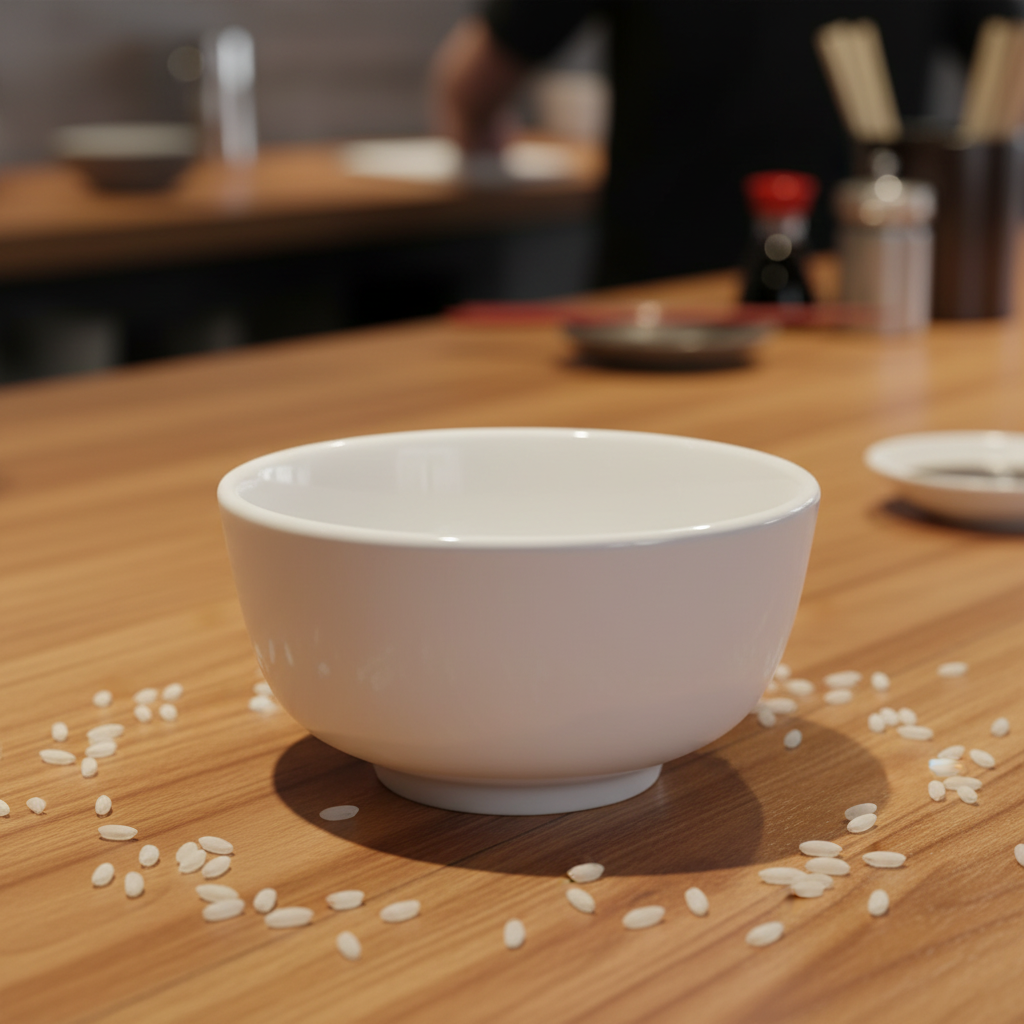 Cameo - Contemporary Rice Bowl, 11 oz, White, 210-99N - (Case of 48)