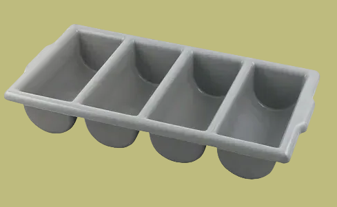 Browne - Cutlery Bin 4 Compartment 1990 - 1/1EA