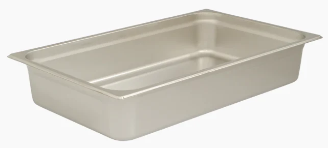 Browne - Food Pan Full Size 4" Deep Stainless Steel 22 Gauge 22004 - 1/1EA*