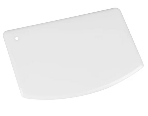 Browne - Bowl Scraper 5.5" x 3.5" White 574266 - 1/1EA