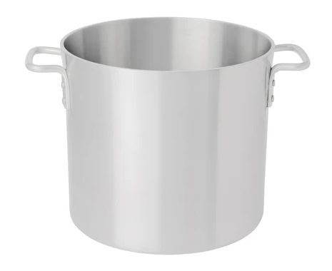 Browne® 24 Qt Aluminum Stock Pot - Heavy Duty 5814124 on white background
