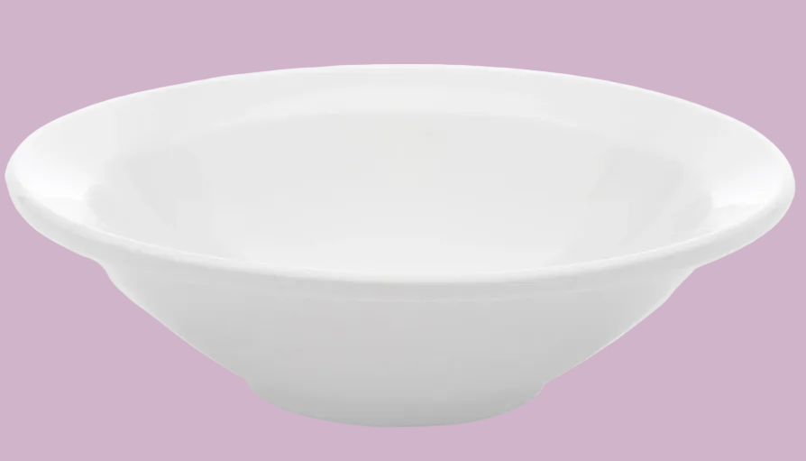 Browne - Palm Grapefruit Bowl, 6-3/8oz, White, 563956 - (Pack of 36)