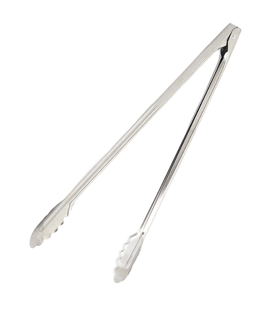 Browne - Utility Tong, 12", Stainless Steel, 57538 - 1/1EA