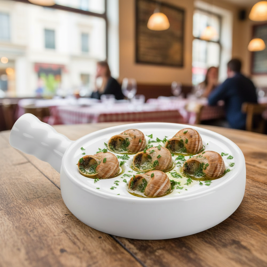 Browne -  Escargot Plate, 5 1/4