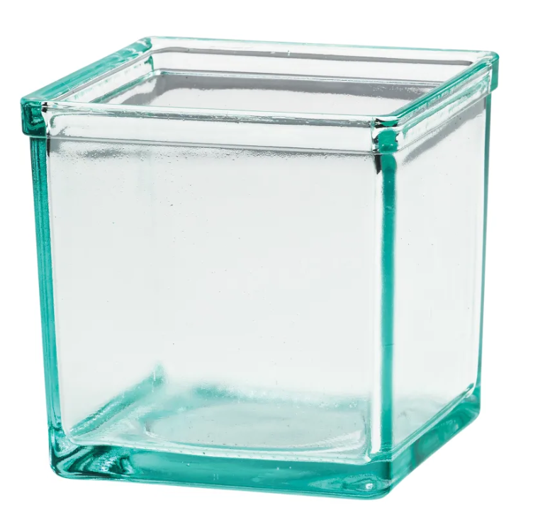 Cal-Mil - Glass Jar, Square, 5