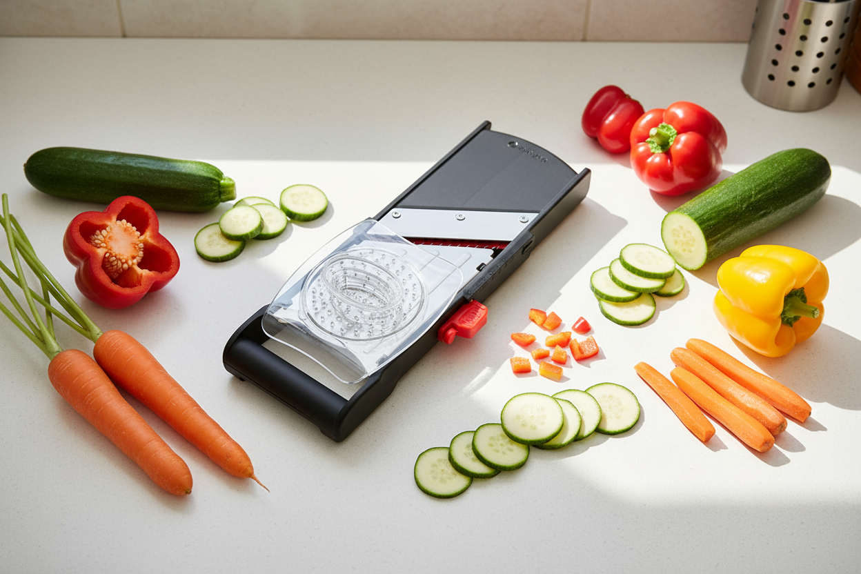 De Buyer - Mandoline Slicer, Vegetable, Komi Mini, 77201800 - 1/1EA
