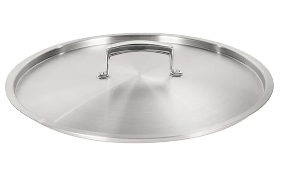 Browne - Pot Cover, 14.25", Stainless Steel, 5724136 - 1/1EA