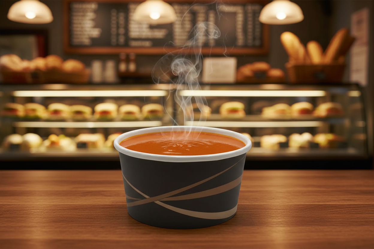 GP&P - Villa Soup Containers, 8 oz, GL96608 - (Case of 500)